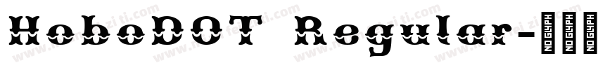 HoboDOT Regular字体转换